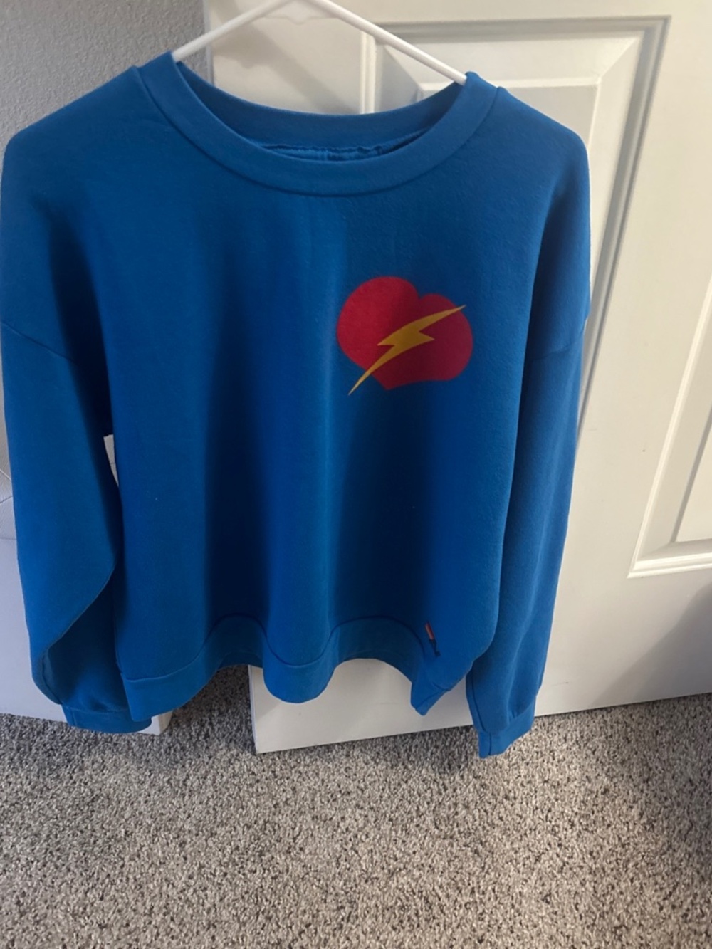 Aviator nation women’s pullover, bolt sweatshirt, brand new size small